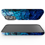 For iPhone 15 Pro Tough Case Compatible with MagSafe, Blue Mirror | iCoverLover Australia