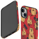 For iPhone 14 Plus Case Tough Protective Cover, Quokkas | iCoverLover Australia