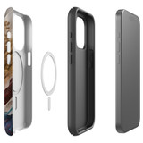 For iPhone 15 Pro Tough Case Compatible with MagSafe, Mysterious Golden Tree | iCoverLover Australia