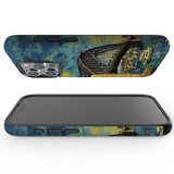 For iPhone 15 Pro Tough Case Compatible with MagSafe, Painting Of The Harbour Bridge | iCoverLover Australia