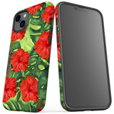 For iPhone 14 Plus Case Tough Protective Cover, Plant Garden | iCoverLover Australia