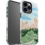 For iPhone 14 Pro Max Case Tough Protective Cover, Mountainous Nature | iCoverLover Australia