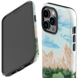For iPhone 14 Pro Max Case Tough Protective Cover, Mountainous Nature | iCoverLover Australia