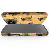 For iPhone 14 Pro Max Case Tough Protective Cover, Pug Dog | iCoverLover Australia