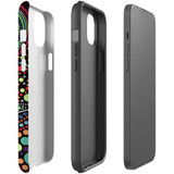 For iPhone 14 Plus Case Tough Protective Cover, Dotted Abstract Painting | iCoverLover Australia