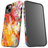 For iPhone 14 Plus Case Tough Protective Cover, Flowing Colors | iCoverLover Australia
