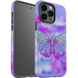 For iPhone 14 Pro Max Case Tough Protective Cover, Enchanted Butterfly | iCoverLover Australia