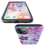 For iPhone 11 Pro Max Case Tough Protective Cover Flower Swirls | iCoverLover Australia