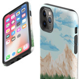 For iPhone 11 Pro Max Case Tough Protective Cover Mountainous Nature | iCoverLover Australia