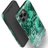 For iPhone 12 Pro Max Case Tough Protective Cover Green Nature | iCoverLover Australia