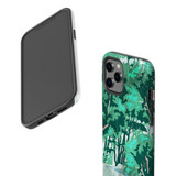 For iPhone 12 Pro Max Case Tough Protective Cover Green Nature | iCoverLover Australia