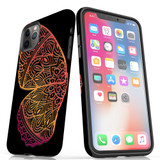 For iPhone 11 Pro Max Case Tough Protective Cover Rose Gold Wing | iCoverLover Australia