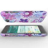 For iPhone SE 5G (2022)/SE (2020)/8/7 Case Tough Protective Cover Flower Swirls | iCoverLover Australia