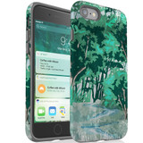 For iPhone SE 5G (2022)/SE (2020)/8/7 Case Tough Protective Cover Green Nature | iCoverLover Australia