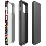For iPhone 12 Mini Case Tough Protective Cover Dotted Abstract Painting | iCoverLover Australia