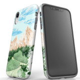 For iPhone XR Case Tough Protective Cover Mountainous Nature | iCoverLover Australia