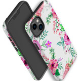 For iPhone 14 Plus Case Tough Protective Cover, Floral Garden | iCoverLover Australia
