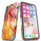 For iPhone XS Max Case Tough Protective Cover Flowing Colors | iCoverLover Australia