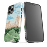 For iPhone 12 Pro Max Case Tough Protective Cover Mountainous Nature | iCoverLover Australia