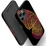 For iPhone 12 Pro Max Case Tough Protective Cover Rose Gold Wing | iCoverLover Australia