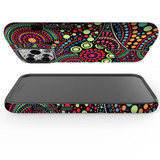 For iPhone 13 Pro Case Tough Protective Cover Dotted Abstract Painting | iCoverLover Australia