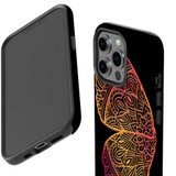 For iPhone 13 Pro Case Tough Protective Cover Rose Gold Wing | iCoverLover Australia