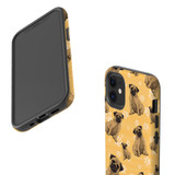 For iPhone 12 Mini Case Tough Protective Cover Pug Dog | iCoverLover Australia