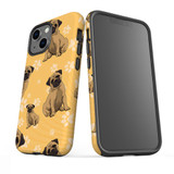 For iPhone 13 mini Case, Protective Back Cover, Pug Dog | iCoverLover Australia