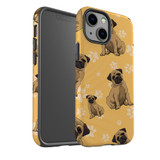 For iPhone 13 mini Case, Protective Back Cover, Pug Dog | iCoverLover Australia