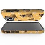 For iPhone 13 mini Case, Protective Back Cover, Pug Dog | iCoverLover Australia
