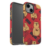 For iPhone 13 mini Case, Protective Back Cover, Quokkas | iCoverLover Australia