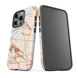 For iPhone 13 Pro Max Case, Protective Back Cover, Marble Pattern | iCoverLover Australia