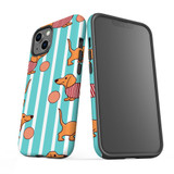 For iPhone 13 Case, Protective Back Cover, Dachshund Dogs Cute | iCoverLover Australia