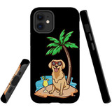 For iPhone 12 Mini Case Tough Protective Cover Cool Dog | iCoverLover Australia