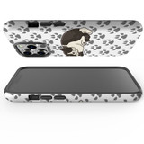 For iPhone 13 Pro Case, Protective Back Cover, Tuxedo Cat | iCoverLover Australia