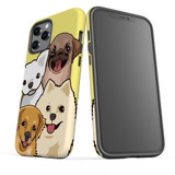For iPhone 12 & 12 Pro Case Tough Protective Cover Cute Puppies | iCoverLover Australia