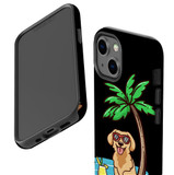 For iPhone 13 mini Case, Protective Back Cover, Cool Dog With Sunglasses | iCoverLover Australia