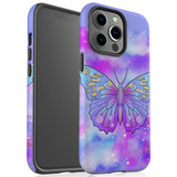 For iPhone 13 Pro Max Case, Protective Back Cover, Butterfly A Bit Magical Enchanted | iCoverLover Australia