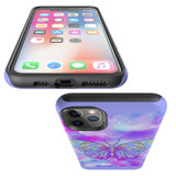 For iPhone 11 Pro Max Case Tough Protective Cover Butterfly Enchanted | iCoverLover Australia