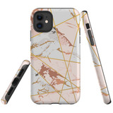 For iPhone 11 Case Tough Protective Cover Marble Patterned | iCoverLover Australia