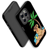 For iPhone 13 Pro Case, Protective Back Cover, Cool Dog With Sunglasses | iCoverLover Australia