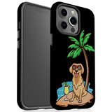 For iPhone 13 Pro Case, Protective Back Cover, Cool Dog With Sunglasses | iCoverLover Australia