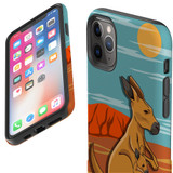 For iPhone 11 Pro Max Case Tough Protective Cover Lovely Kangaroos | iCoverLover Australia