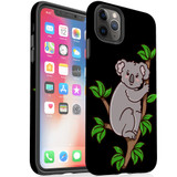 For iPhone 11 Pro Max Case Tough Protective Cover Koala Illustration | iCoverLover Australia