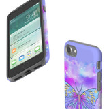 For Apple iPhone SE 5G (2022)/SE (2020)/8/7 Case Tough Protective Cover Butterfly Enchanted | iCoverLover Australia