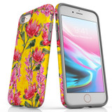 For Apple iPhone SE 5G (2022)/SE (2020)/8/7 Case Tough Protective Cover Flower Pattern | iCoverLover Australia