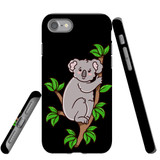 For Apple iPhone SE 5G (2022)/SE (2020)/8/7 Case Tough Protective Cover Koala Illustration | iCoverLover Australia