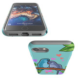 For Apple iPhone SE 5G (2022)/SE (2020)/8/7 Case Tough Protective Cover Birds In Love | iCoverLover Australia