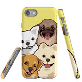For Apple iPhone SE 5G (2022)/SE (2020)/8/7 Case Tough Protective Cover Cute Puppies | iCoverLover Australia