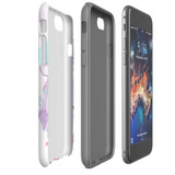 For Apple iPhone SE 5G (2022)/SE (2020)/8/7 Case Tough Protective Cover Watercolor Floral | iCoverLover Australia